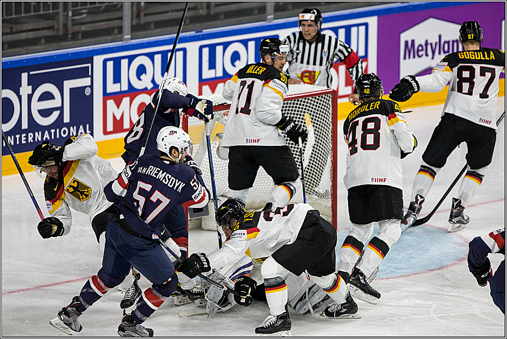 IIHF WM 2017, USA - Deutschland, 05.05.2017